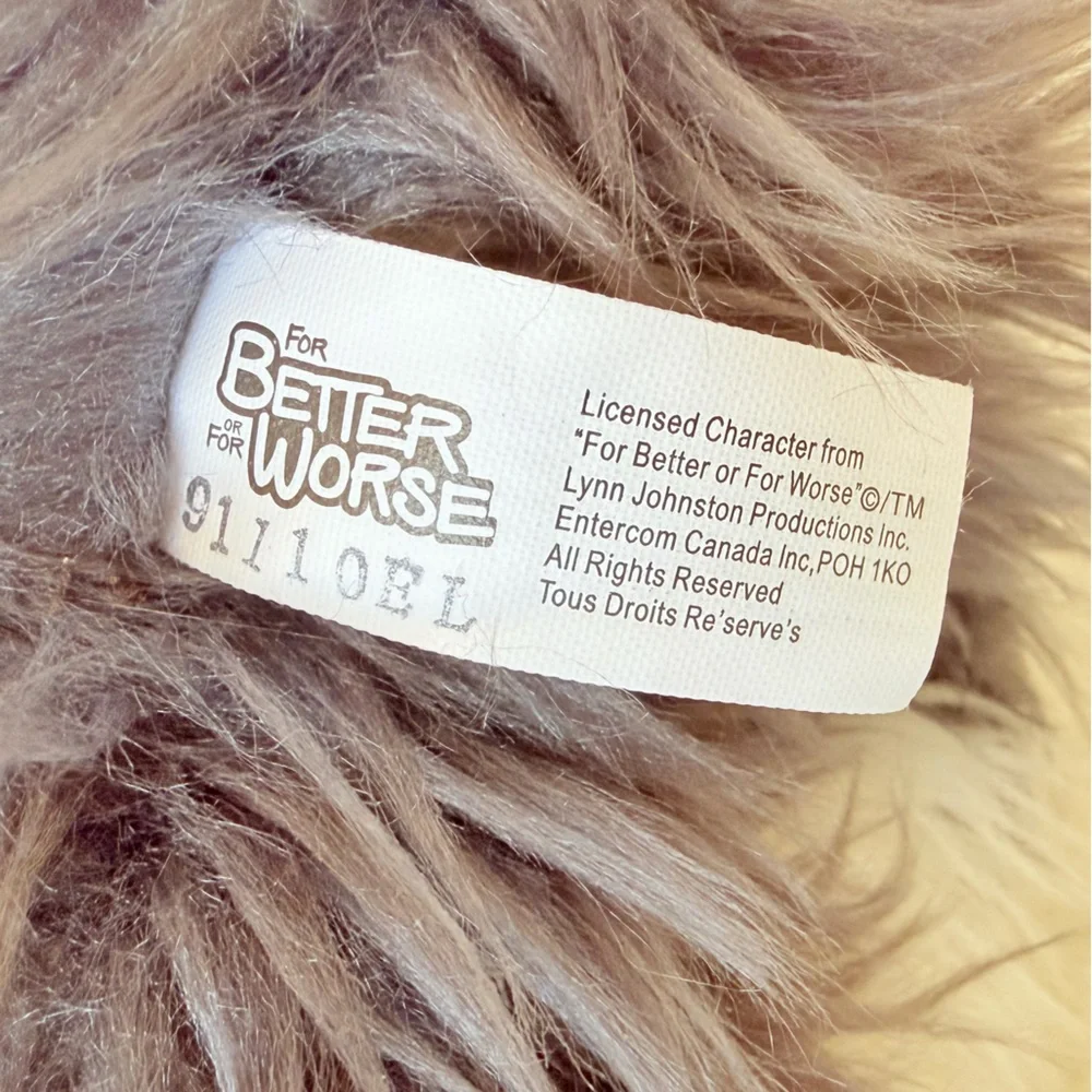 Farley Plush Dog - For Better Or For Worse Comic - Sheepdog - Rare - Picture 13 of 15